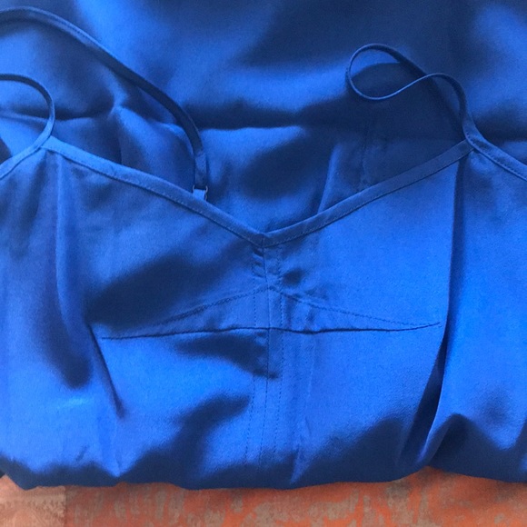 J Crew Factory Cobalt blue mini dress - Picture 6 of 7